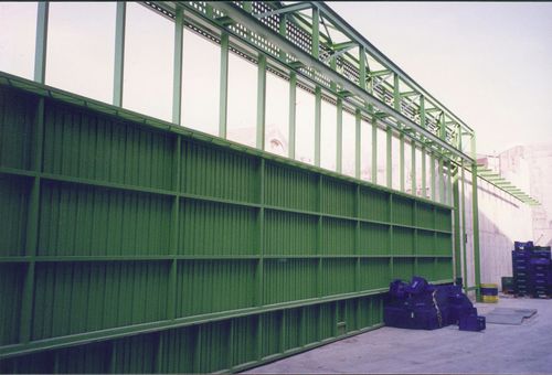 Schiebetür - Talleres Alfa Torres - Industrie / mit großen Abmessungen / motorisiert