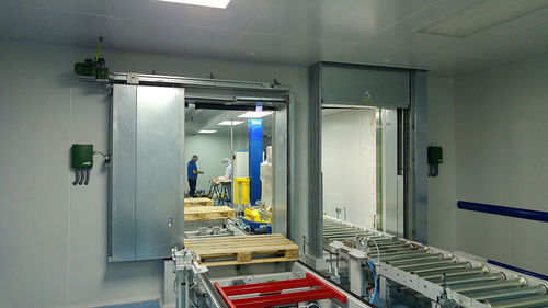 Tor für Förderbänder - Talleres Alfa Torres - Schiebe / Metall / Industrie