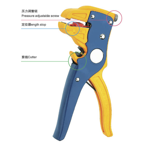 Kombinations-Abisolierzange - HS-700D - Utility Electrical Co., Ltd. - Schneide / für Kabel / Präzision