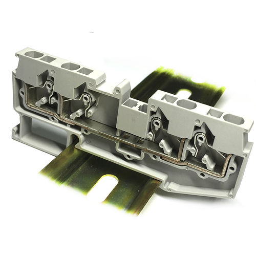 Klemmenblock auf DIN-Schiene - JUT14 series - Utility Electrical Co., Ltd. - Push-in / Federdruck