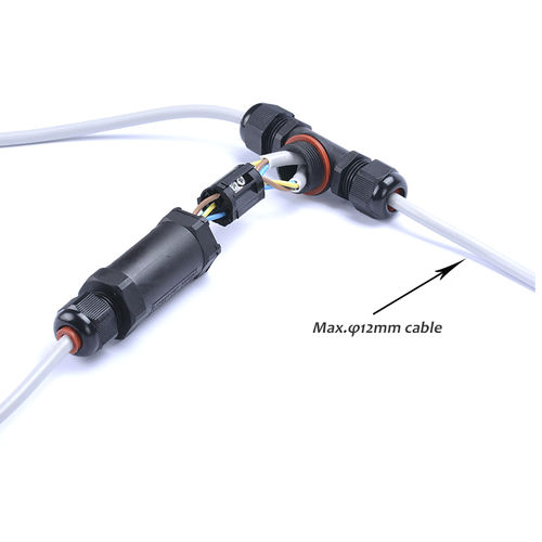 Stromversorgungs-Steckverbinder - T series - Utility Electrical Co., Ltd. - T / mit Schraubverriegelung / 3-polig