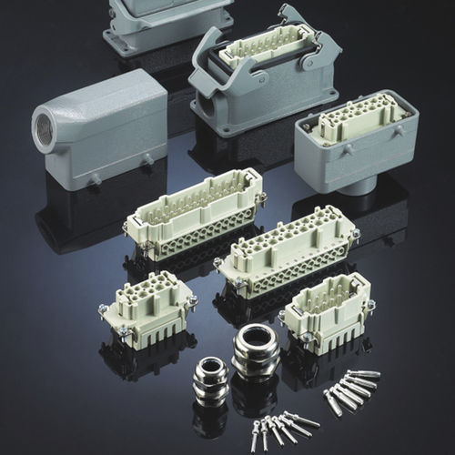 Datensteckverbinder - HE series - Utility Electrical Co., Ltd. - DIN / außen/innen / IP65