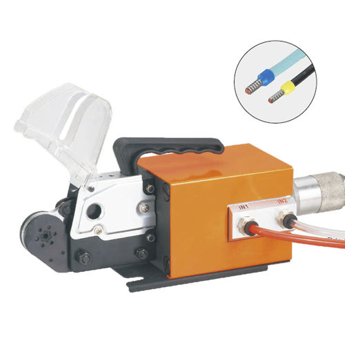 Pneumatisches Crimpwerkzeug - AM6-4 - Utility Electrical Co., Ltd. - für Kabelschuhe / mit auswechselbaren Einsätzen