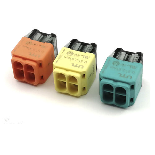 Push-in-Klemmenblock - UC42-04-GN - Utility Electrical Co., Ltd. - ohne Schrauben / Federdruck / mit Schnellanschluss