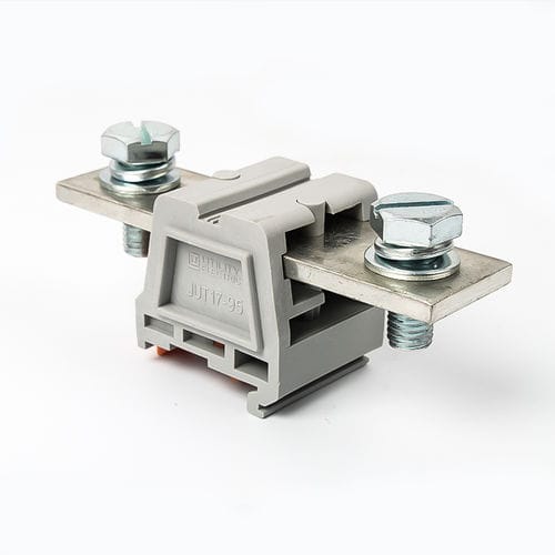 Klemmenblock auf DIN-Schiene - JUT17 series - Utility Electrical Co., Ltd. - Schraubanschluss / Bolzen / Durchführung
