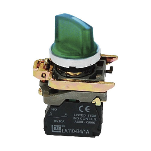 Drehschalter - LA110-B4-BK1 series - Utility Electrical Co., Ltd. - bipolar / IP40 / beleuchtet