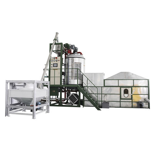 Vorschäumer für expandiertes Polystyrol - SPJ130A - Hangzhou Fangyuan Plastics Machinery Co.,Ltd - PLC-gesteuert / automatisch / diskontinuierlich
