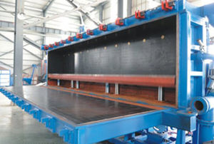 Partikelschaum-Formteilautomat - SPB200-800DZT - Hangzhou Fangyuan Plastics Machinery Co.,Ltd - EPS-Block / PLC-gesteuert / automatisch