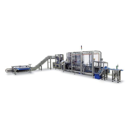 Horizontaler Kartonierer - VENTO-i - Mpac Langen - für die Lebensmittelindustrie / automatisch / servogesteuert