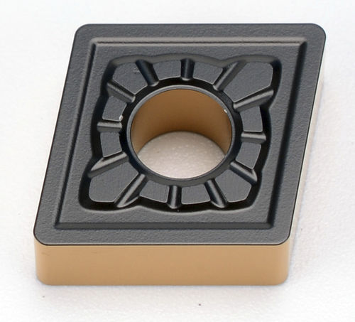 Drehwendeschneidplatte - OKR series - OKE Precision Cutting Tools Co., Ltd. - aus Monoblock-Karbid / für Gusseisen / zweiseitig