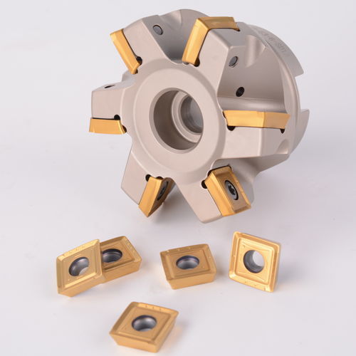 Eckfräswerkzeug - SDKT_ Tornado series - OKE Precision Cutting Tools Co., Ltd. - mit auswechselbaren Platten / Halbfinish / Plan