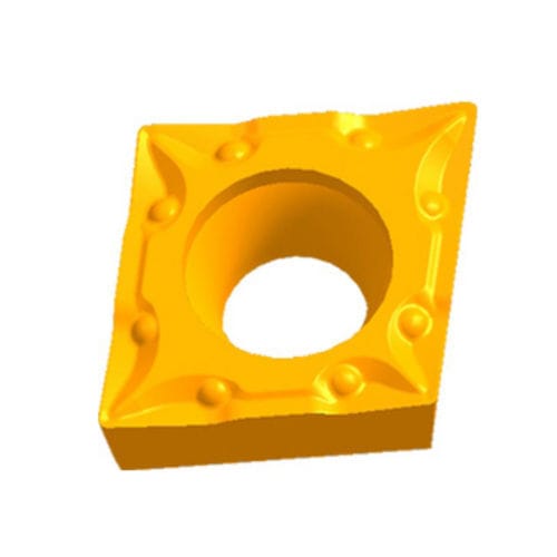 Drehwendeschneidplatte - CCMT-OTF  - OKE Precision Cutting Tools Co., Ltd. - Hartmetall / Stahl / mit Spanbrecher