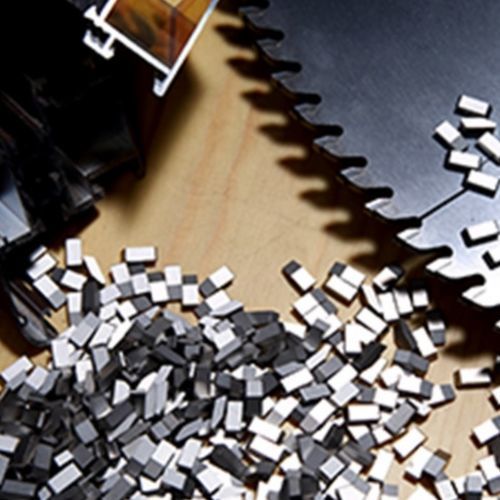 Wendeschneidplatte für Kreissägeblatt - OKE series - OKE Precision Cutting Tools Co., Ltd. - Hartmetall / für Aluminium / für Sägebänder