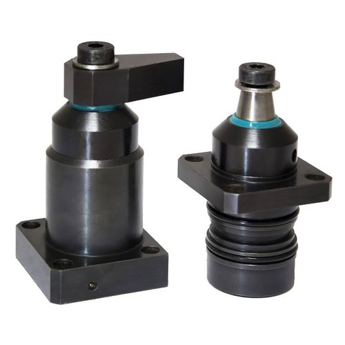 Schwenkspannvorrichtung - ISCC series - Inosol - hydraulisch / für Werkstücke / doppeltwirkend