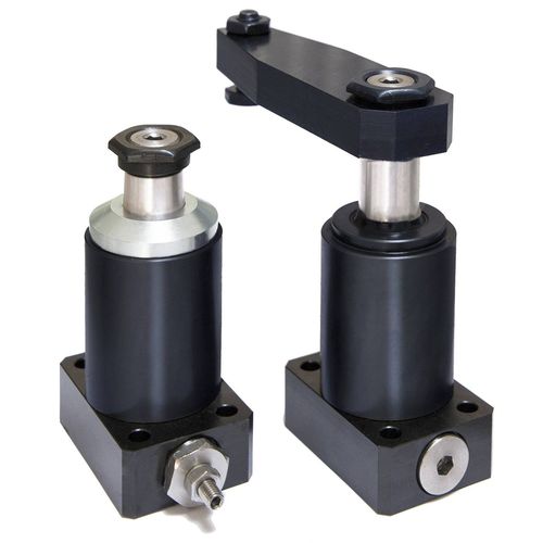 Schwenkspannvorrichtung - ISCC series - Inosol - hydraulisch / für Werkstücke / doppeltwirkend