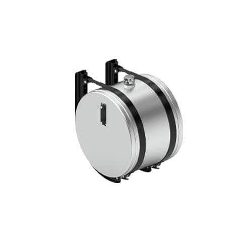 Ölbehälter - AS 660 045 - OMD FUEL SYSTEMS - Aluminium / zylinderförmig