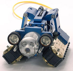 Inspektionsroboter auf Raupen - Versatrax 150™ - Inuktun InCommand Robotics LLC - wasserdicht / mit großem Aktionsradius / modular