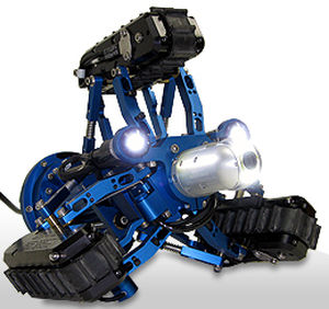 Inspektionsroboter auf Raupen - Versatrax Vertical Crawler™ - Inuktun InCommand Robotics LLC - LED-beleuchtet / wasserdicht / senkrechtbetrieben