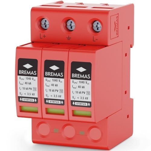 Überspannungsableiter Typ 2 - SAPV100T2 - BREMAS BETTER SWITCHES - Klasse II / für Photovoltaikanlage / DC