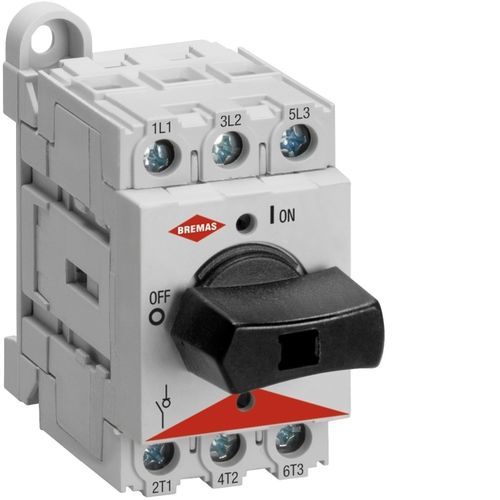 Niederspannungslasttrennschalter - DS0403BFCD - BREMAS BETTER SWITCHES - 3-polig / AC / für DIN-Schiene