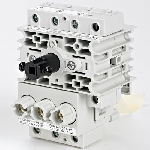 Niederspannungslasttrennschalter - XNF0163BK6 - BREMAS BETTER SWITCHES - 3-polig / AC / für DIN-Schiene