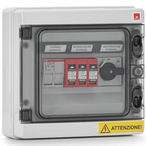 Schutzgehäuse - MBDC060L0101F20 - BREMAS BETTER SWITCHES - wandmontiert / quadratisch / Industrie
