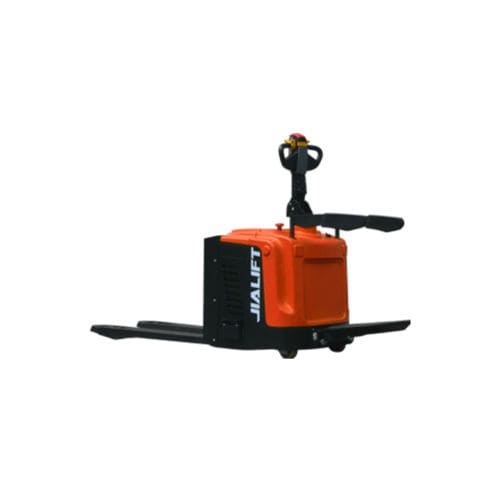 Elektrischer Hubwagen - SL series - Zhejiang Jialift Warehouse Equipment Co., Ltd - mit Fahrerplattform / 24 V / kompakt
