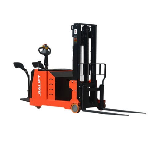 Elektrischer Gabelstapler - E12 series - Zhejiang Jialift Warehouse Equipment Co., Ltd - Stand / für Materialumschlag / mit Gegengewicht