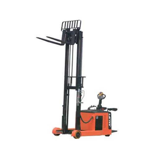 Elektrischer Schubmaststapler - Q20GA series - Zhejiang Jialift Warehouse Equipment Co., Ltd - Stand / für Materialumschlag / mit 3 Rädern