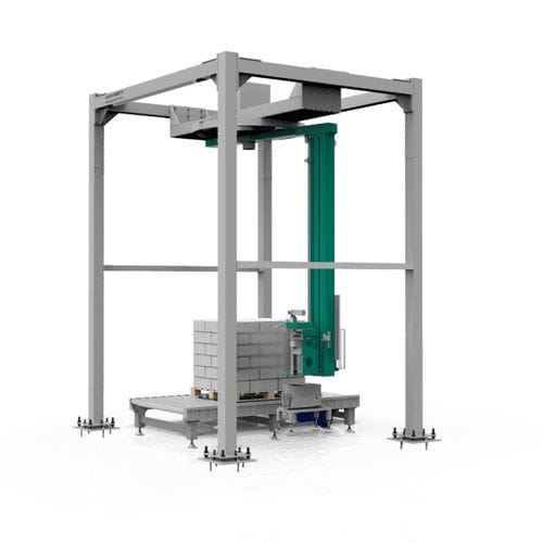 Stretchwickler mit Dreharm - ARCOMET7 - automatisch / mit Rollenhaltern / mit Förderer