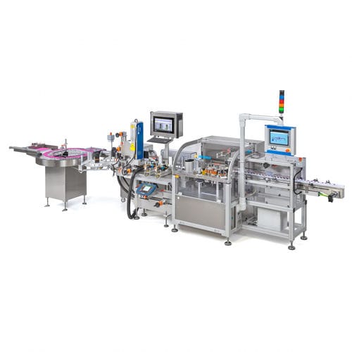 Automatisches Etikettiersystem - 132M HC - HERMA GmbH - zur Rundumetikettierung / mit hoher Drehzahl