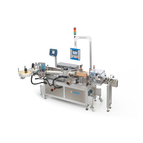 Etikettiersystem zur Rundumetikettierung - 152E - HERMA GmbH - kompakt