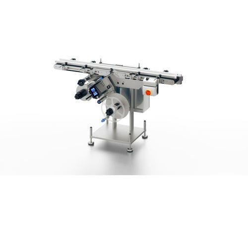 Automatisches Etikettiersystem - 552C - HERMA GmbH - zur Unterseitenetikettierung / kompakt