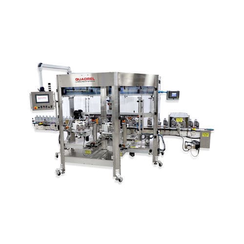 PLC-gesteuerte Etikettiermaschine - PROLINE 4000 - Quadrel Labeling Systems - für Flaschen / für Verpackung / für Kosmetikanwendungen