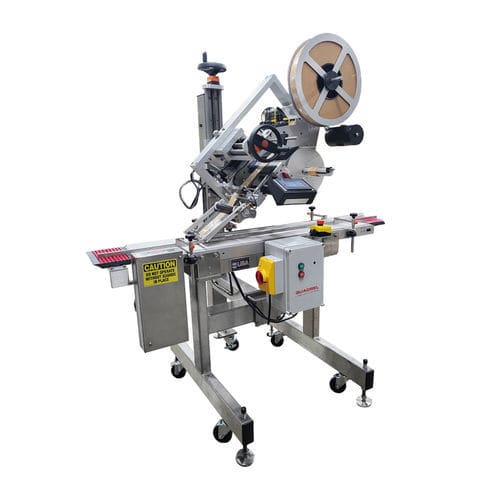 PLC-gesteuerter Etikettierer - Q105 - Quadrel Labeling Systems - für Verpackung / zur Seitenetikettierung / für die Verpackungsindustrie