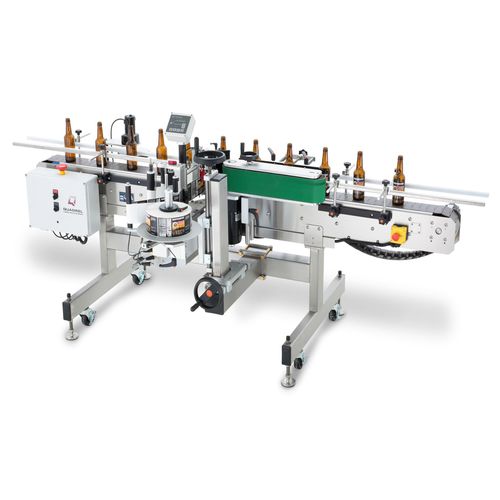 Automatische Etikettiermaschine - EconoLine Wrap  - Quadrel Labeling Systems - für Verpackung / zur Oberseitenetikettierung / zur Rundumetikettierung