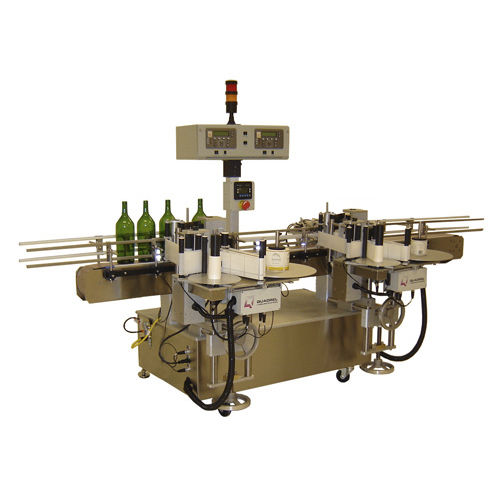 Automatische Etikettiermaschine - Quadrel Labeling Systems - für Flaschen / zur Oberseitenetikettierung / für die Weinindustrie