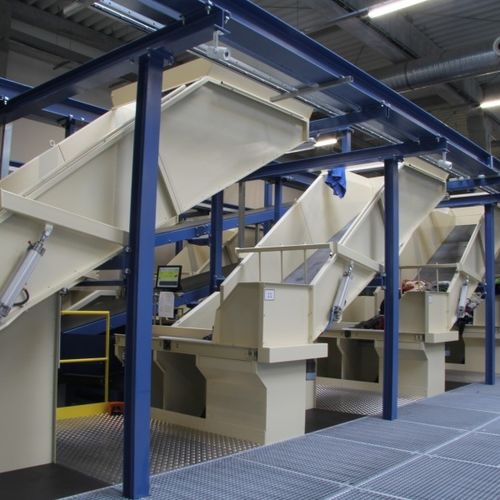 Automatisches Sortiersystem - Valvan Baling Systems NV - für Schachteln / für Förderanlagen / für Textilien