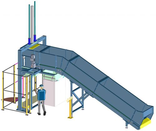 Big-Bag-Befüllstation - Valvan Baling Systems NV
