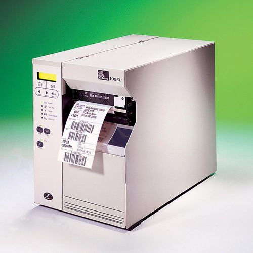 Selbstklebender Drucker mit Etikettenaufbringer - Valvan Baling Systems NV - für Ballen