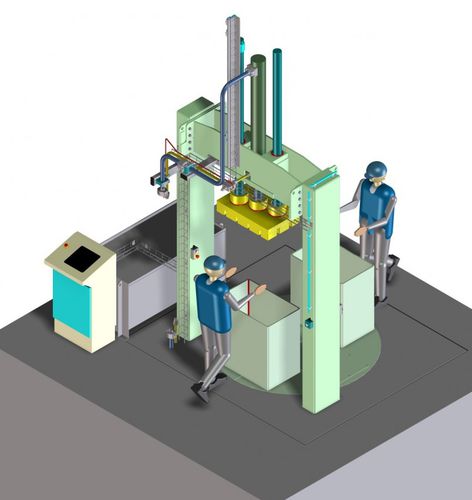Vertikale Ballenpresse - DP40M - Valvan Baling Systems NV - mit Frontöffnung / für Textilien / Schacht