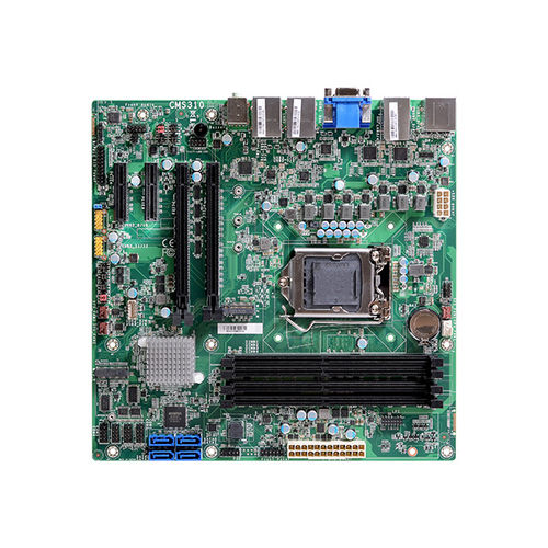 Micro-ATX-Mainboard - CMS310- W480E/Q470E - DFI - 10. Generation 10e génération Intel® Core™ / Intel® Q470E / Intel® W480E