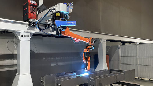 Schweißroboter - IRPS-Technologie - Behringer GmbH | Maschinenfabrik und Eisengießerei - Knickarm / 6-Achs / selbstlernend