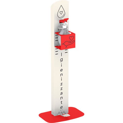 Spendesäule für hydroalkoholisches Gel - SANDI_P - INDEMAC