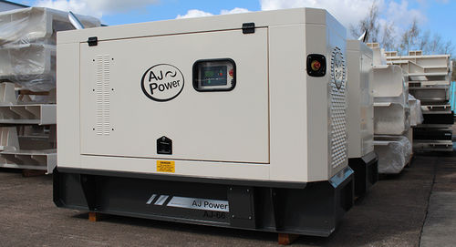 Gehäuse für Stromaggregate - AJ POWER - bodenstehend / rechteckig / galvanisiertem Stahl