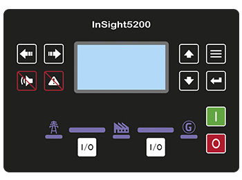 Steuerungseinheit für Stromaggregate - Insight5200 - AJ POWER - digital