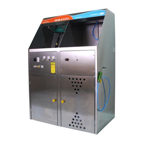 Lösungsmittel-Waschanlage - DOBLE 250 - SAGOLA S.A.U. - Bürsten / automatisch / manuell