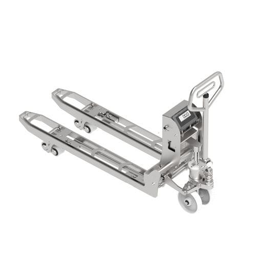 Handhubwagen - MPT10S - Inoxtruck - Transport / mit Wiegesystem / Edelstahl