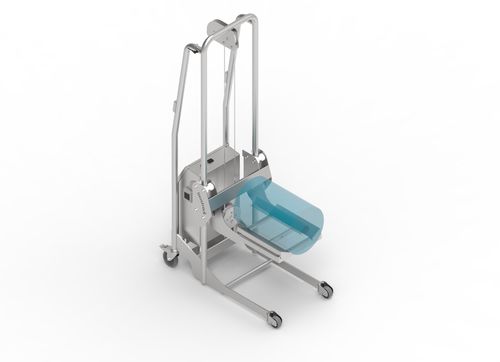 Elektrischer Stapler - EMS200 - Inoxtruck - manuell / Stand / für die Pharmaindustrie