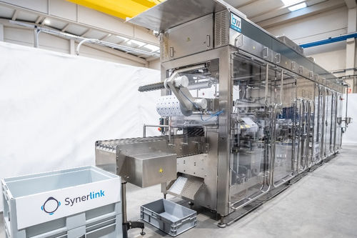 PS-Thermoformmaschine - ARCIL DP300 - SYNERLINK - zur Drinkbecher-Herstellung / automatisch / kompakt